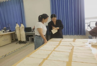 展技能  赛风采  同提升 —泗阳中专服装工程系举行服装与服饰设计专业9月份技能月赛