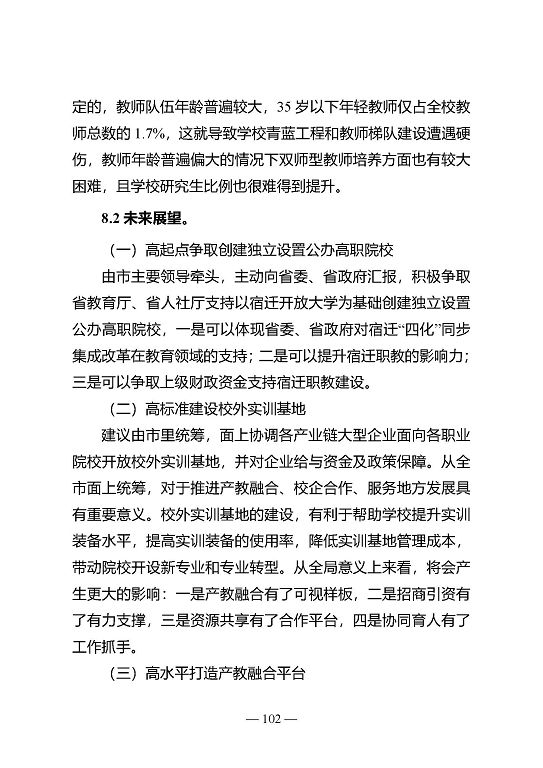 江苏省宿迁中等专业学校质量年报（2023年度）