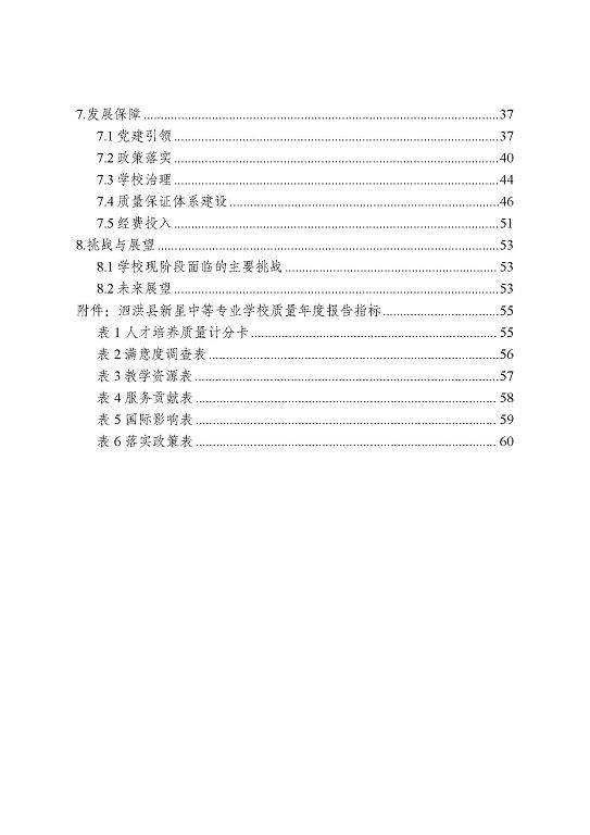 泗洪县新星中等专业学校质量报告（2023年度）