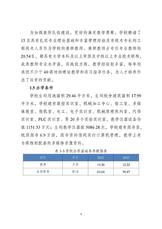 泗洪县新星中等专业学校质量报告（2023年度）