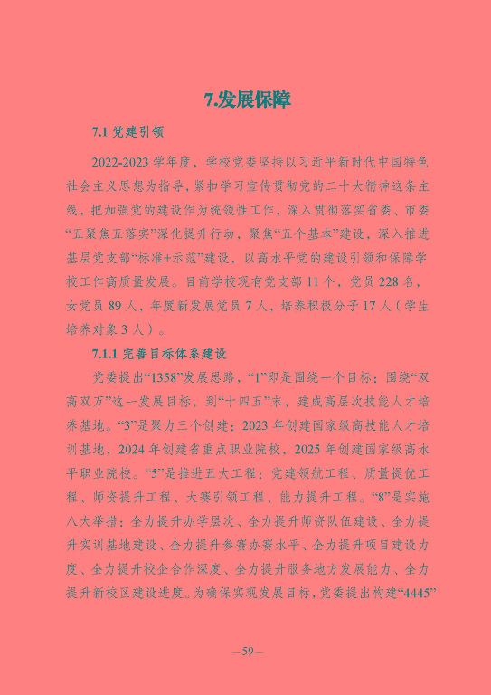 江苏省宿豫中等专业学校质量报告（2023年度）