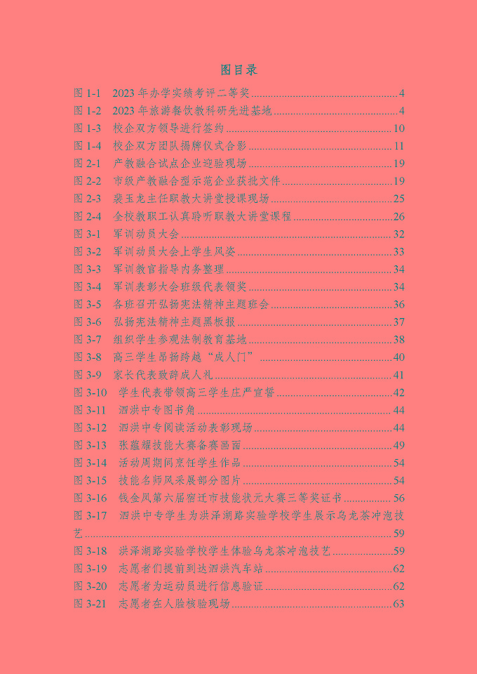 江苏省泗洪中等专业学校质量报告（2024年度）