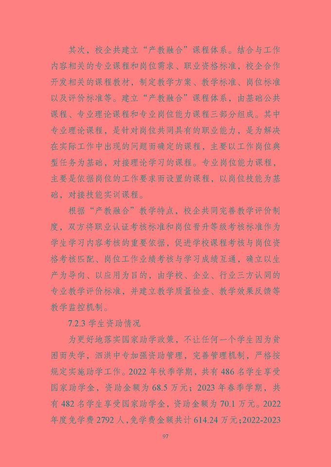 江苏省泗洪中等专业学校质量报告（2024年度）
