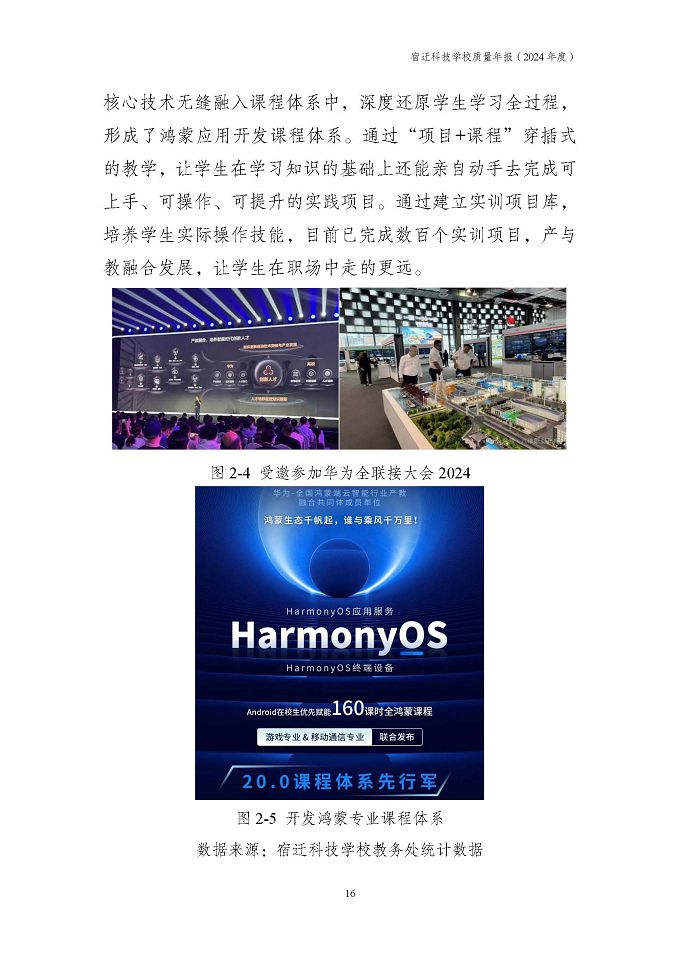 宿迁科技学校质量报告（2024年度）