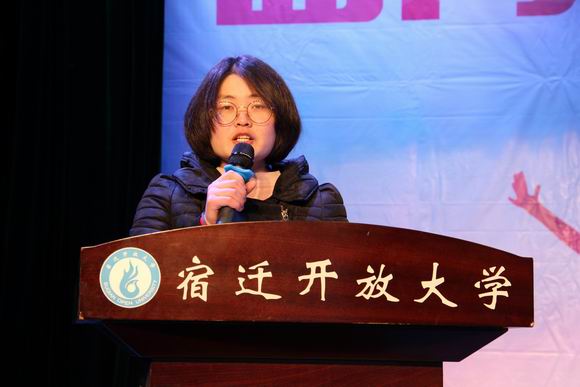宿迁开放大学举办“优秀学子母校行”活动