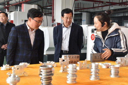采他山之石以攻玉，纳百家之长以厚己 ——宿迁开放大学赴市内兄弟院校交流学习
