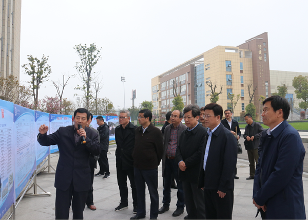 省政协领导莅临淮海技师学院视察调研