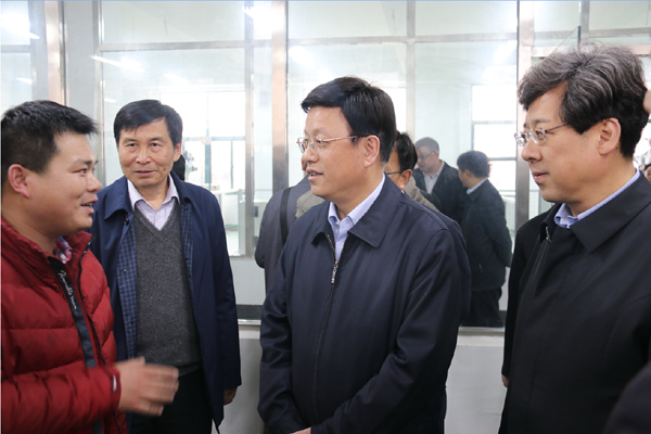 省政协领导莅临淮海技师学院视察调研
