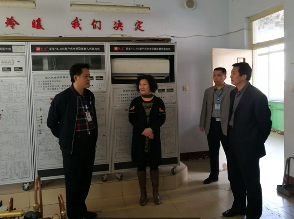 淮海技师学院赴德州交通职业中等专业学校考察信息化建设工作