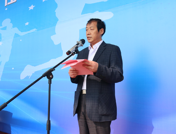 淮海技师学院隆重举行第六届田径运动会