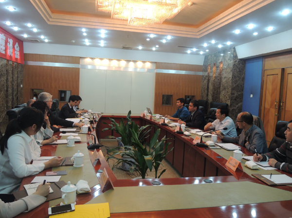 淮海技师学院参加宿迁市中德职业培训鉴定项目合作座谈会