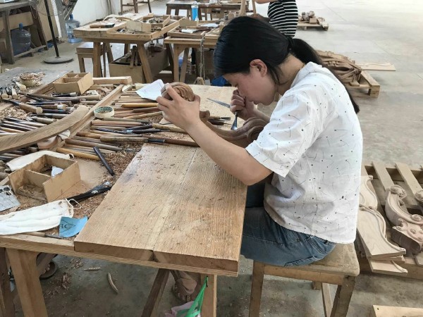 江苏大业家居有限公司手工木工中级技能鉴定圆满结束