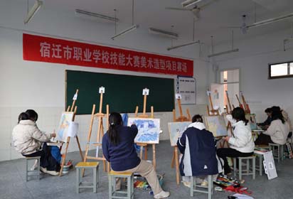 2024年宿迁市职业学校技能大赛6大赛项在宿迁经贸高职成功举办