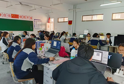 技能考核展风采，专业实践促成长——宿迁经贸高职成功举办分学期技能考核活动