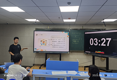 宿迁经贸高职举行教学能力大赛市赛模拟演练活动