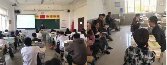 泗洪中专开展听课评课活动