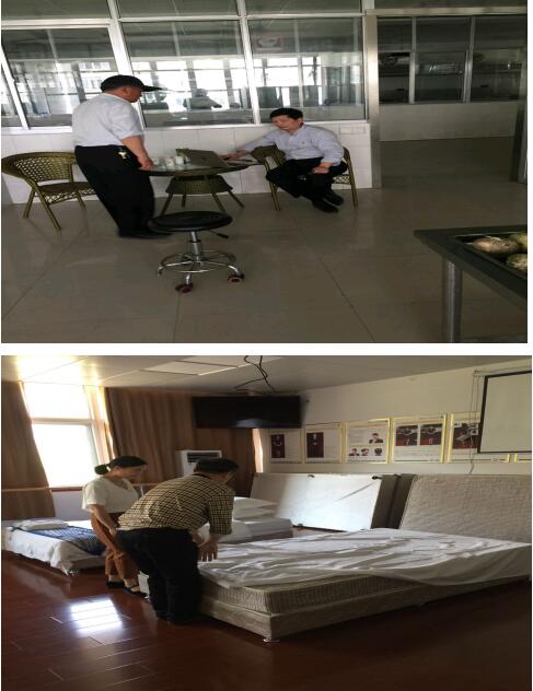 省专家莅临泗洪中专指导训练技能大赛