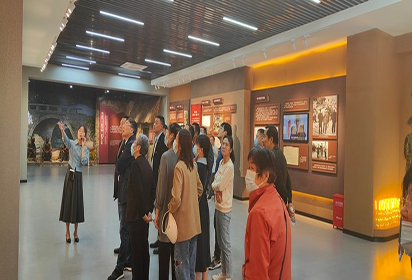 泗洪中专赴“春到上塘”纪念馆开展党性锤炼活动