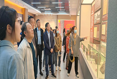 泗洪中专赴“春到上塘”纪念馆开展党性锤炼活动