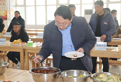 美食抚“胃”，责任同行——2023年度泗洪县中小学食堂厨师厨艺大赛(初赛)泗洪中专赛点圆满举行