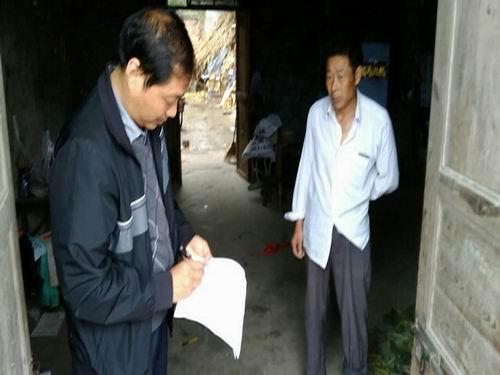 泗阳中专开展建档立卡低收入农户再核查工作
