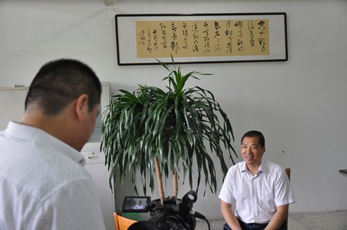 宿迁教育在线到泗阳中专开展招生专访