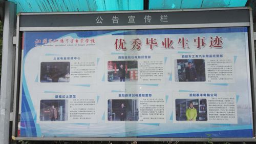 泗阳中专举办优秀毕业生事迹展