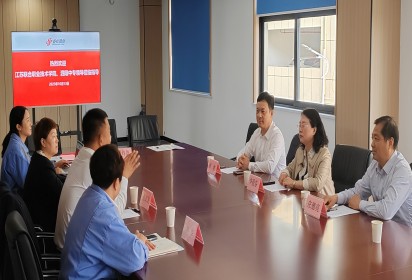 结对共建  惠企为民 ——江苏联院党委副书记李爱芬莅泗开展“惠企为民”活动