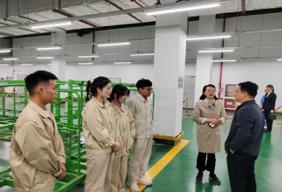 结对共建  惠企为民 ——江苏联院党委副书记李爱芬莅泗开展“惠企为民”活动