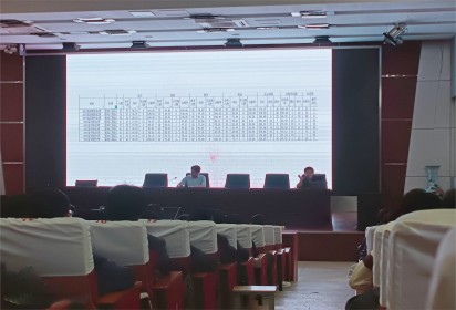 成功始于当下 现在就是决战--泗阳中专机电工程系学测分析会暨考前动员大会