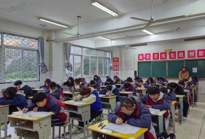 泗阳中专高考部顺利举行全市职教高三一模联考暨高一二月考