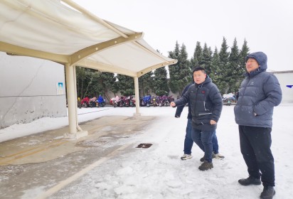 泗阳中专纪委：靠前监督消除隐患 全力护航校园安全