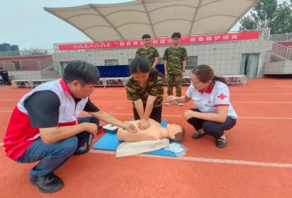 生命守护，“救”在身边——泗阳县红十字会应急救护培训走进泗阳中专