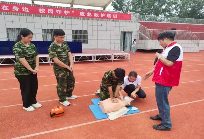 生命守护，“救”在身边——泗阳县红十字会应急救护培训走进泗阳中专