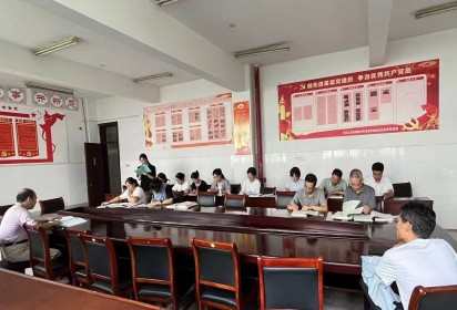 教以共进  研以致远 ——泗阳中专职教高考部语文教研组开展新学期教研活动