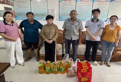 泗阳中专：中秋慰问送关怀 党建联盟暖人心