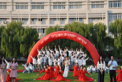 歌声与梦想同行 向祖国75华诞献礼 ——泗阳中专举办2024年迎国庆主题合唱比赛