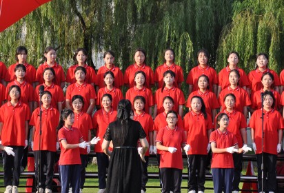 歌声与梦想同行 向祖国75华诞献礼 ——泗阳中专举办2024年迎国庆主题合唱比赛