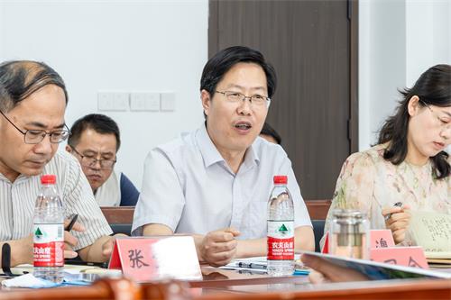 沭阳县副县长蔡同金莅临沭阳中专调研指导工作