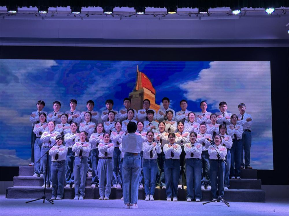 宿迁开放大学举办纪念“一二·九”大合唱比赛