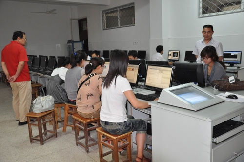 泗阳中等专业学校举行青年教师专业技能大赛