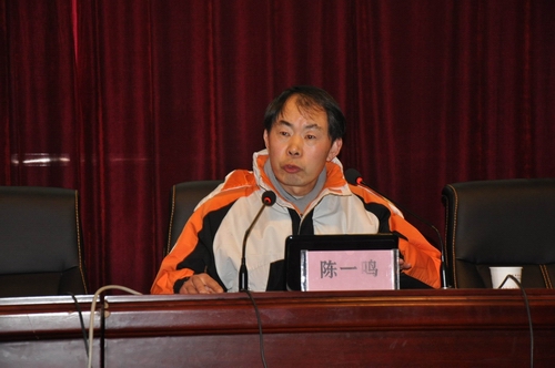 泗阳中等专业学校邀请专家对教师进行教研科研培训