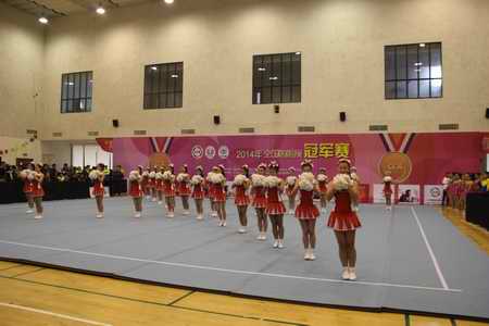 宿迁经贸高职再获2014全国啦啦操冠军
