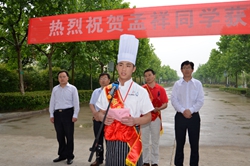 厚积薄发 宿迁开放大学孟祥同学国赛场上夺金牌